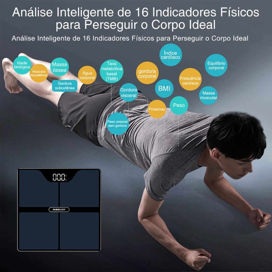 Balança Digital Corporal Insmart